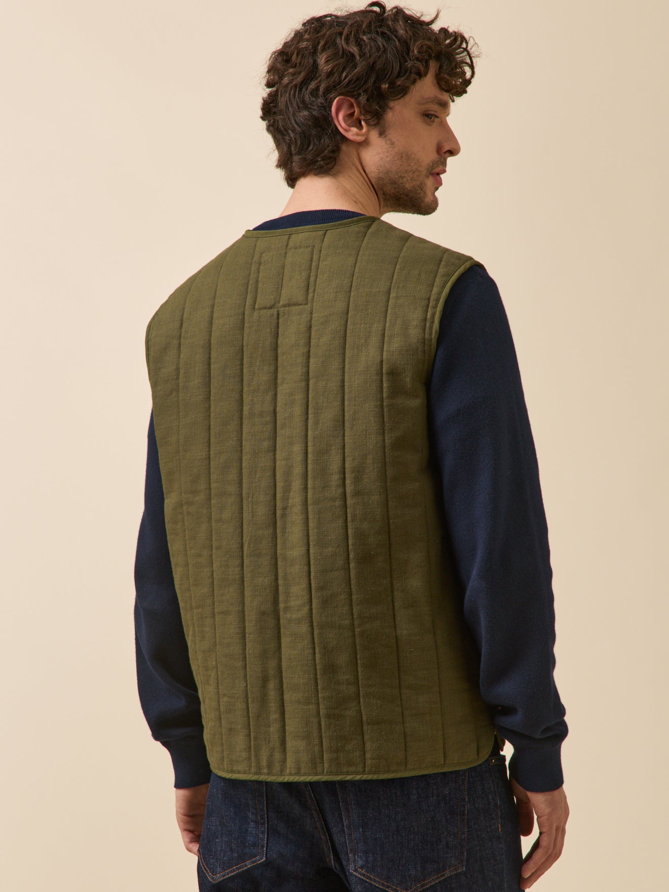 Men's sleeveless jacket