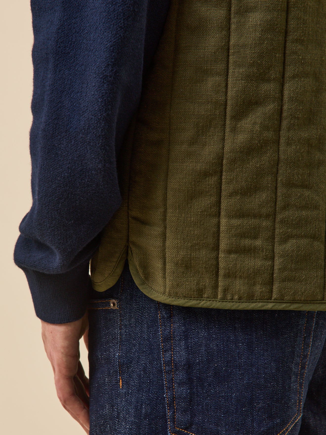 Men's sleeveless jacket