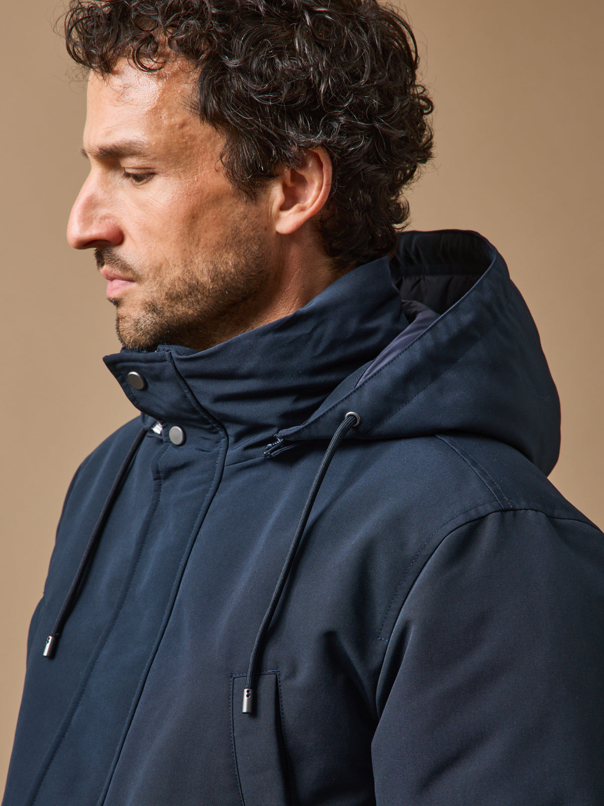 Parka mi-longue homme