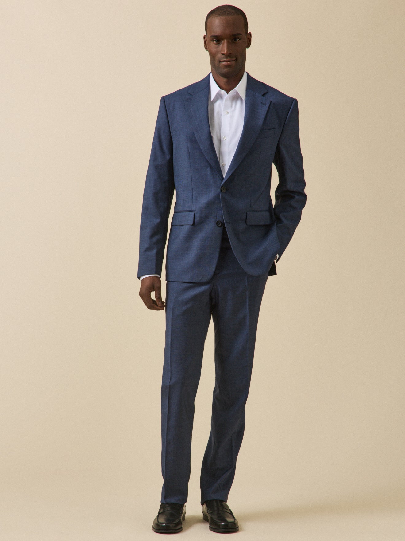 SUPER 110’S WOOL JKT L Men's Super 110 suit jacket - Cyrillus COM