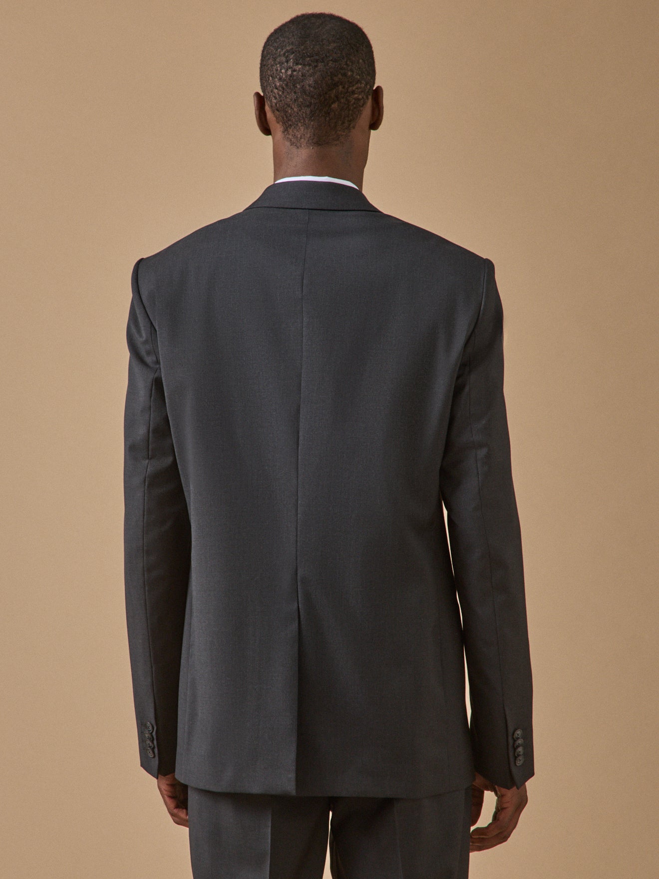 Men's pure wool suit jacket