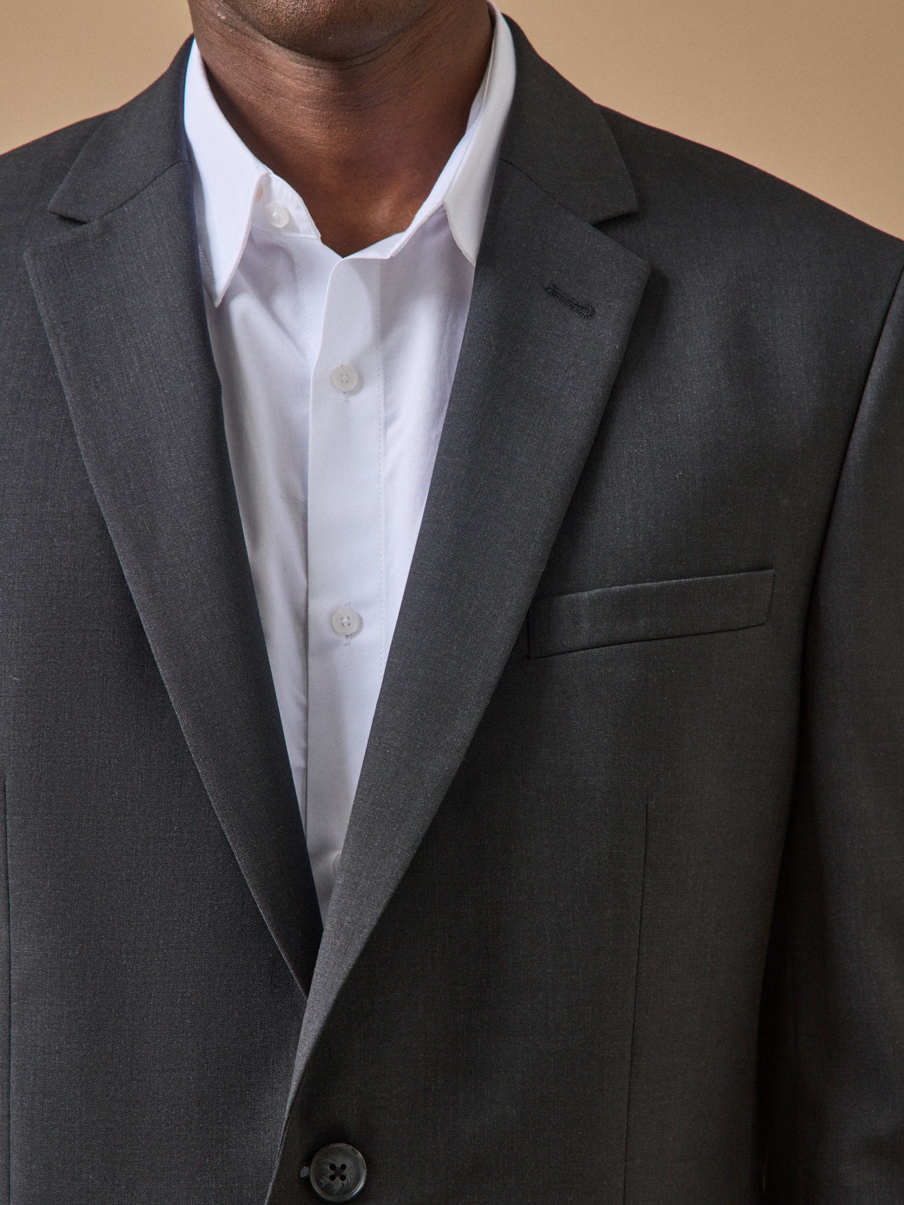Men's pure wool suit jacket