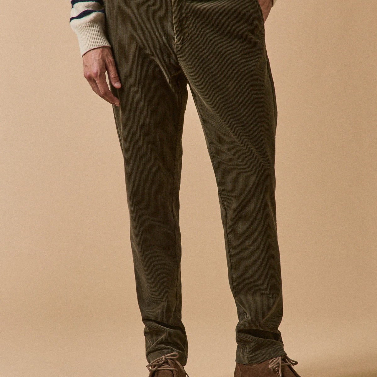 【ダークブラウン（20）】MORRIS WIDE WALE CORD PANT Saturdays NYC(サタデーズ ニューヨークシティ) / MORRIS WIDE WALE