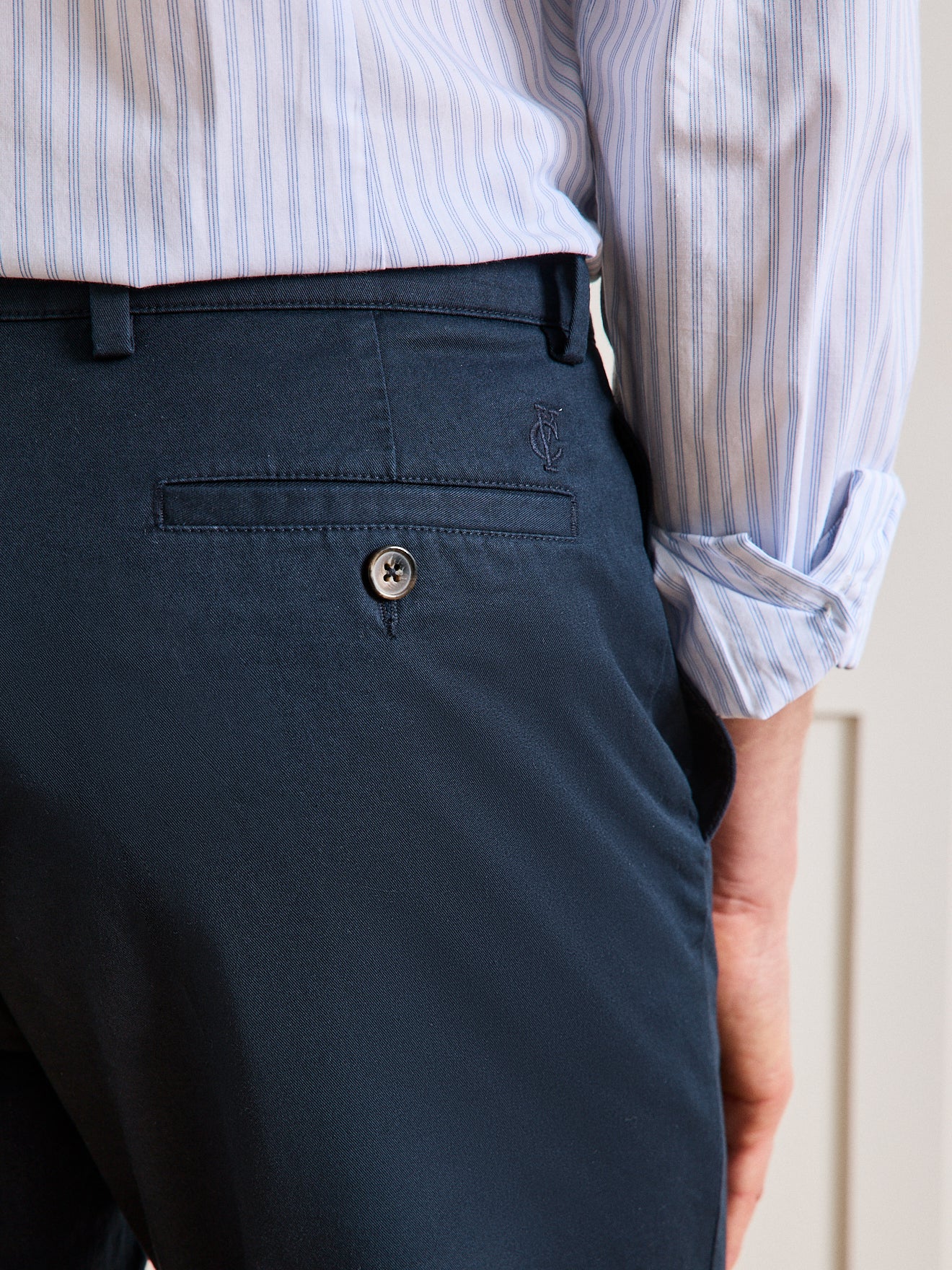 Pantalon chino 7/8ème homme