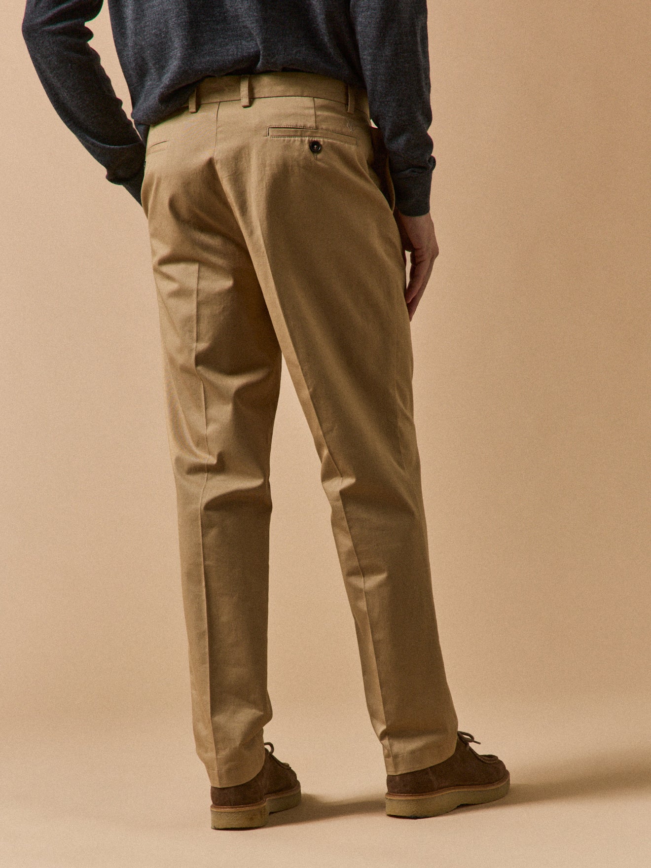 Men's loose chino trousers