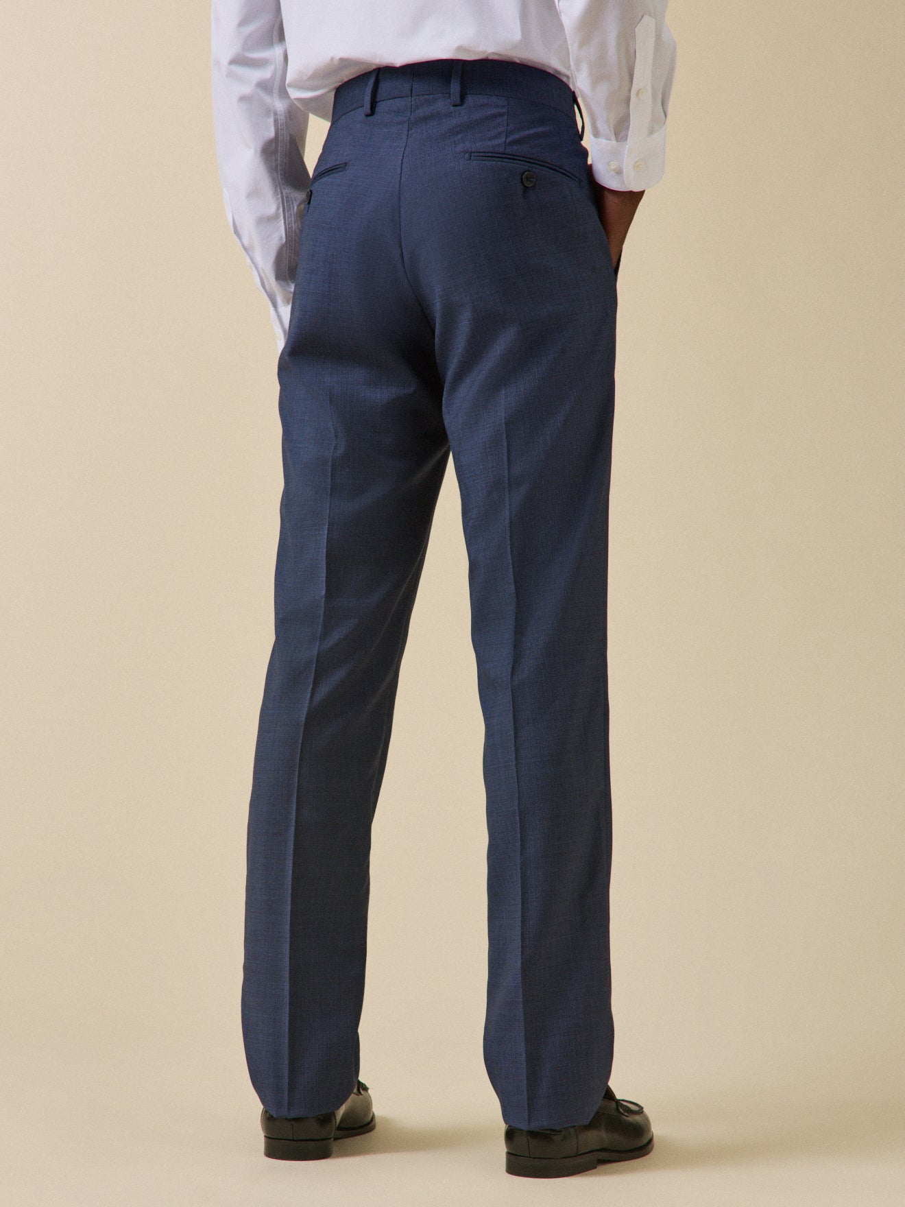 Men's Super 110 wool suit trousers - Cyrillus COM