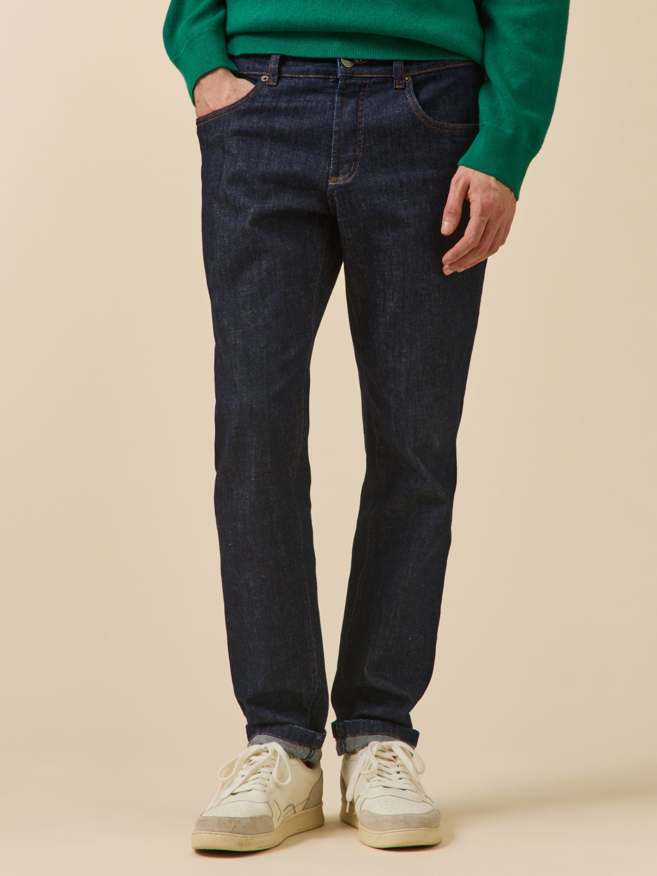 Jean regular homme coton biologique