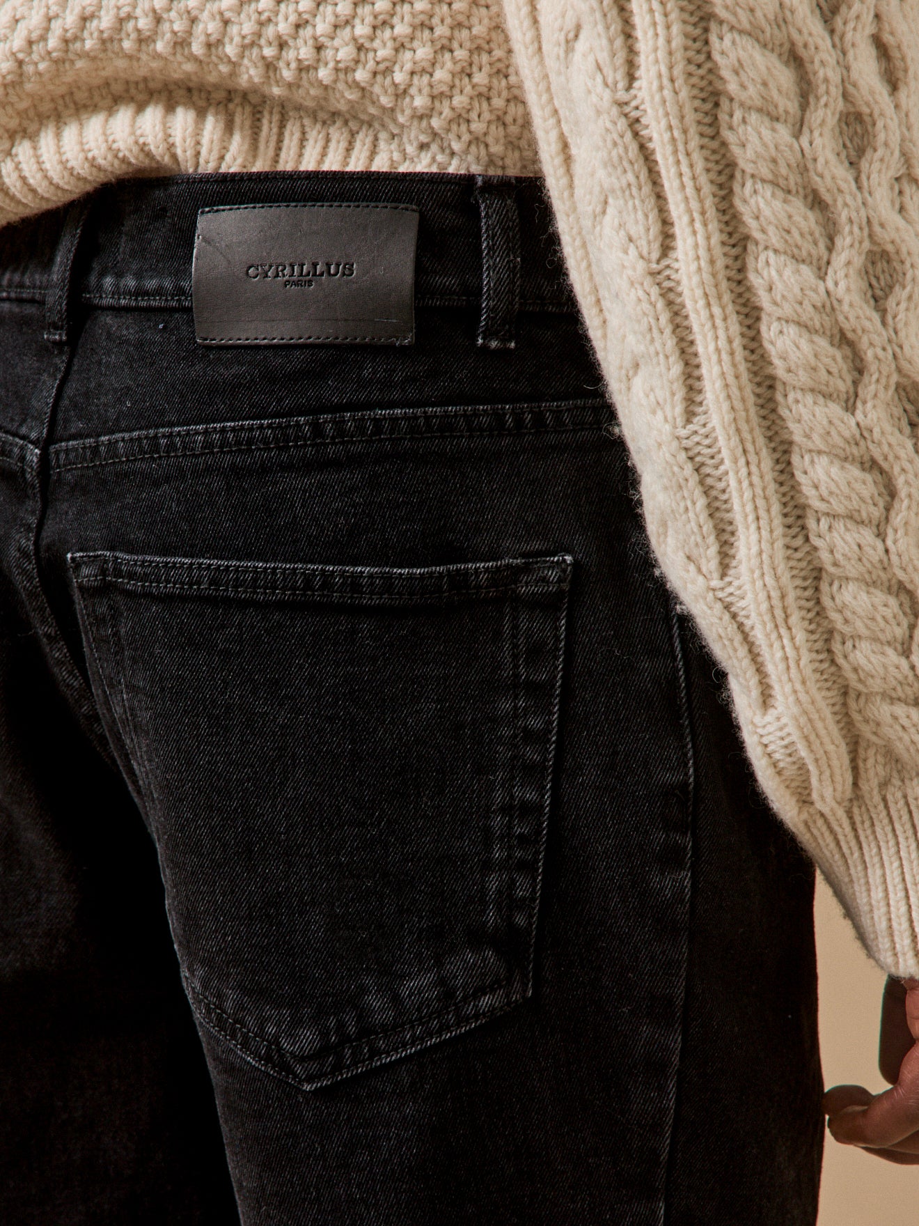 Men's organic cotton regular jeans