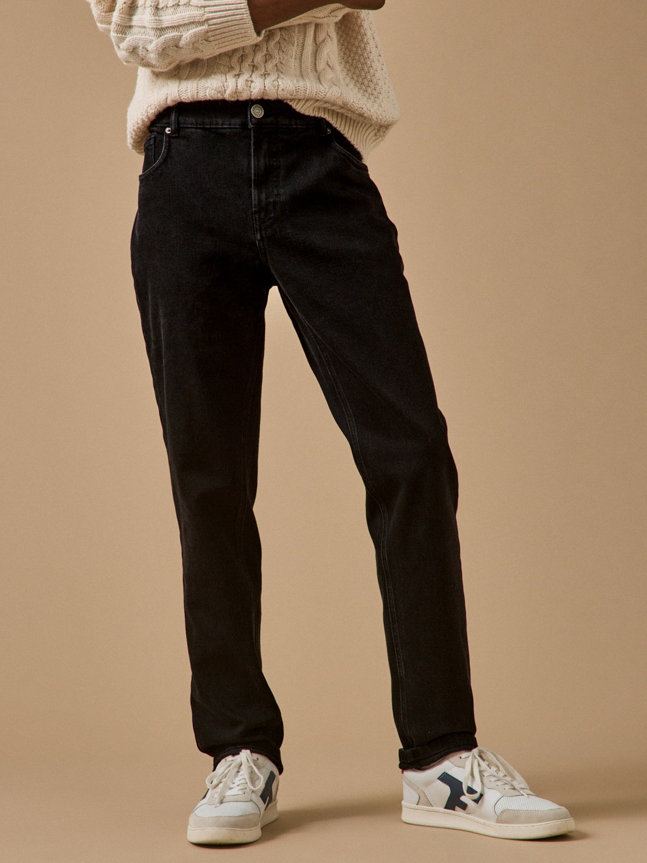 Men's organic cotton regular jeans