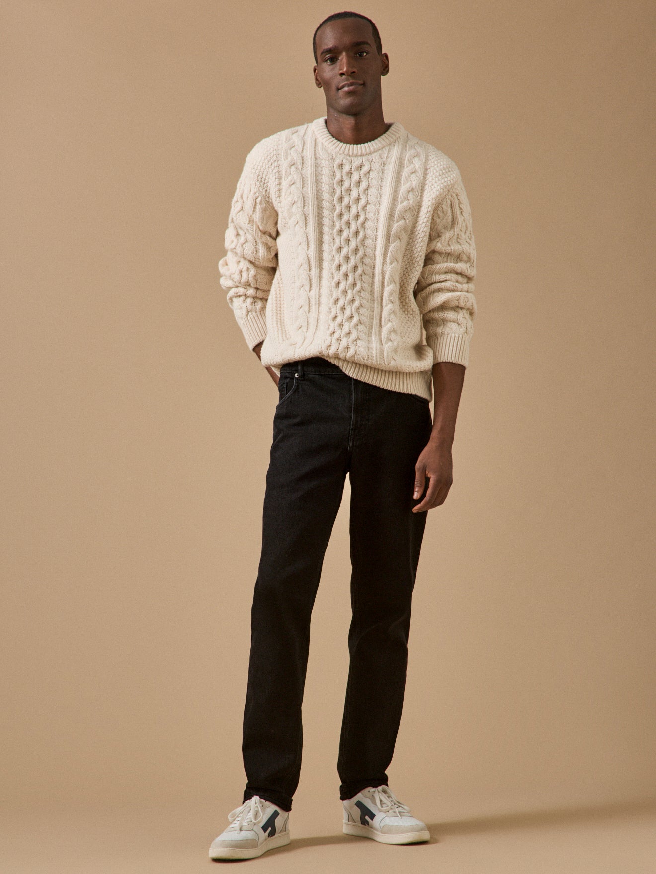 Men's organic cotton regular jeans