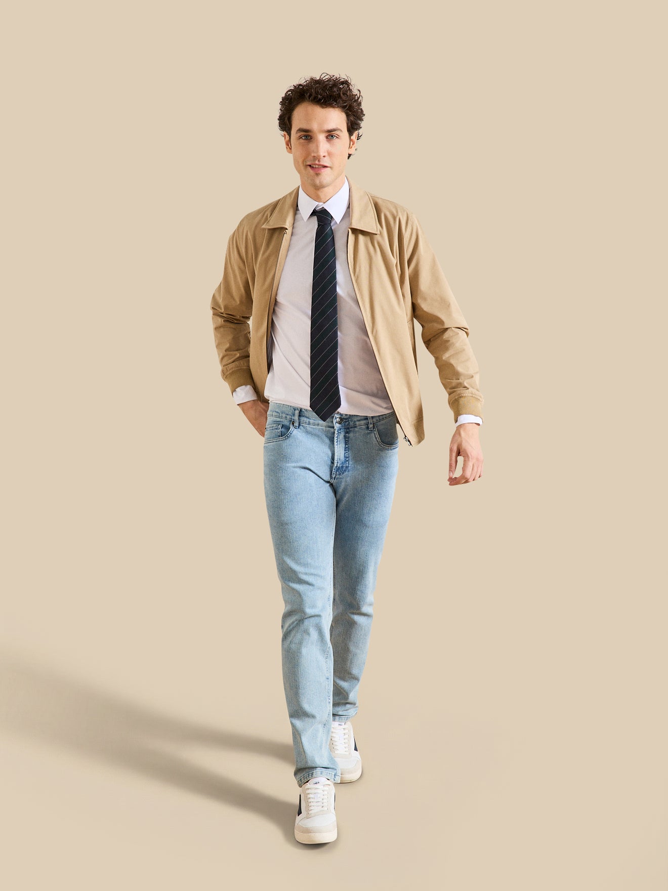 Chemise Regular Fit homme popeline unie easy care