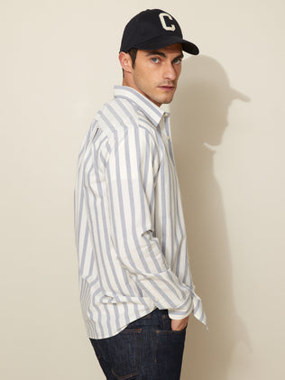 Men's Regular Fit organic cotton and recycled fibers shirt