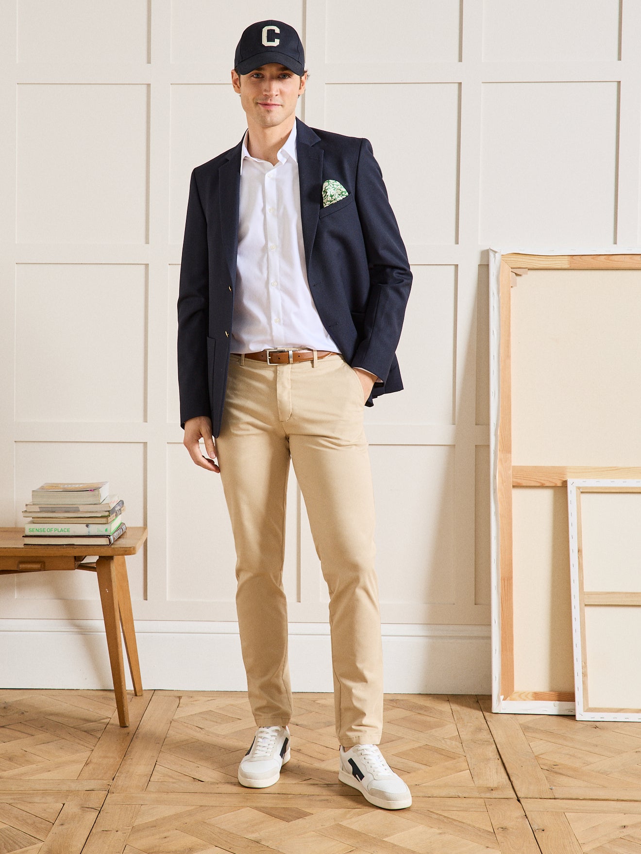 Men's Regular plain cotton twill non-iron shirt