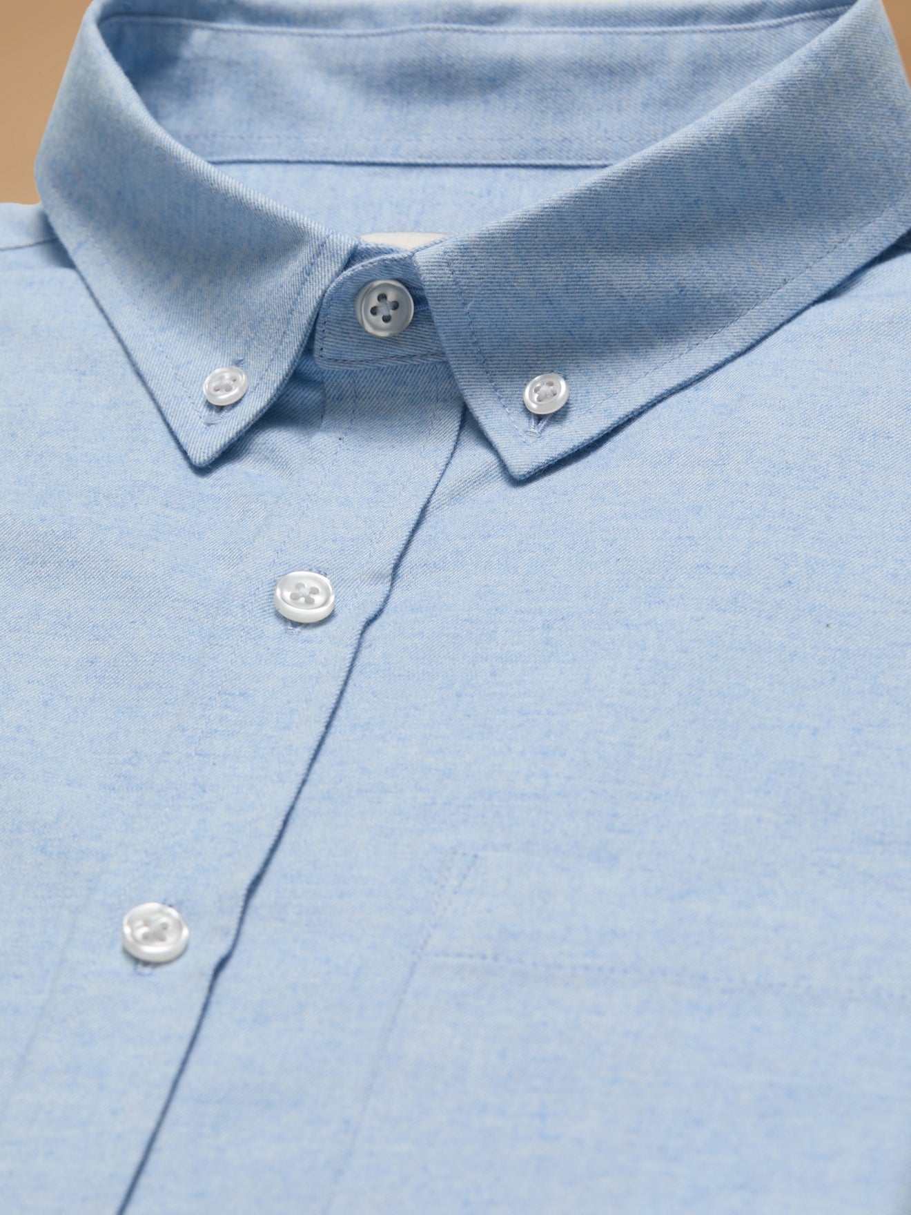 Chemise flanelle fil à fil homme coupe contemporaine