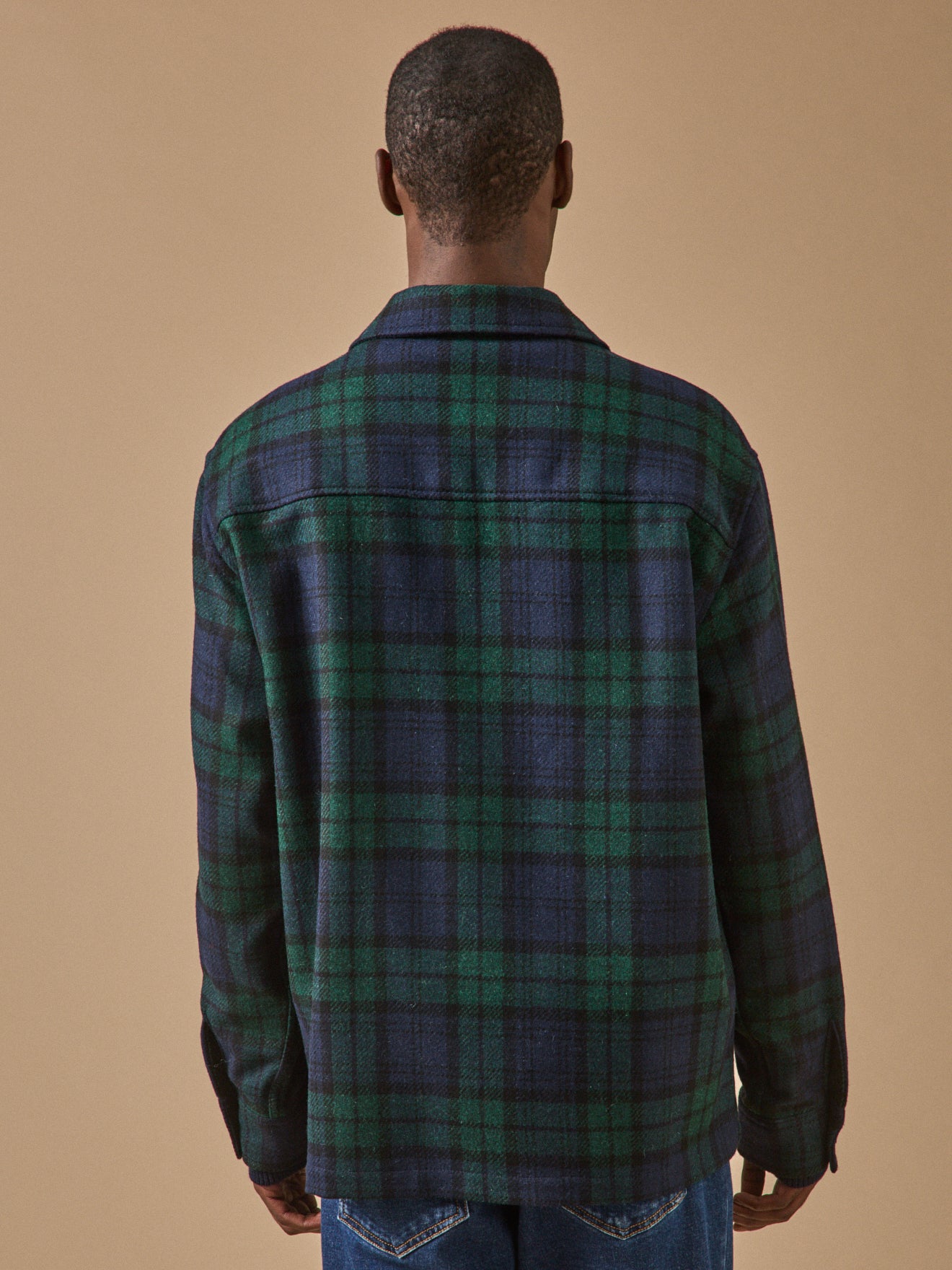 Men's wool topshirt