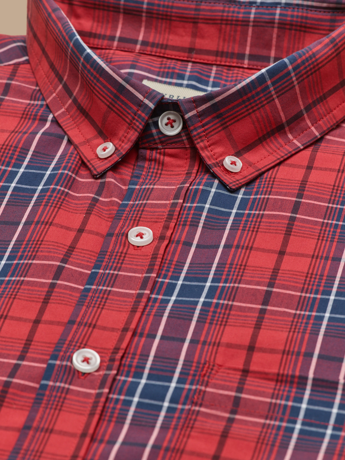 Men's checked poplin shirt - Contemporary classic style