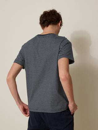 Men's organic cotton striped T-shirt