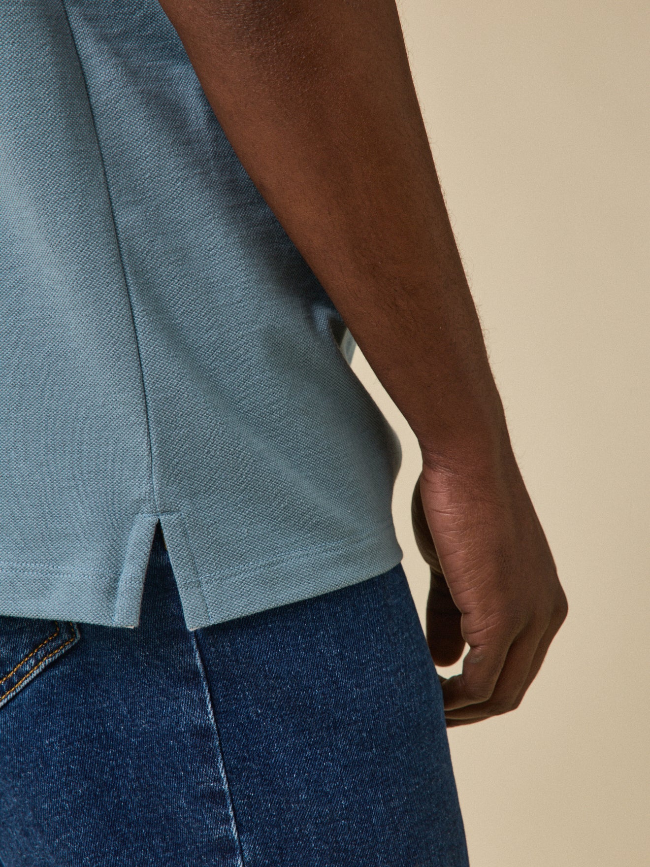 Polo col officier homme coton biologique