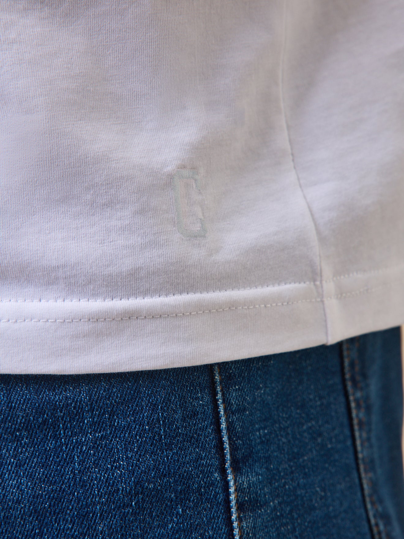 T-shirt uni homme coton biologique