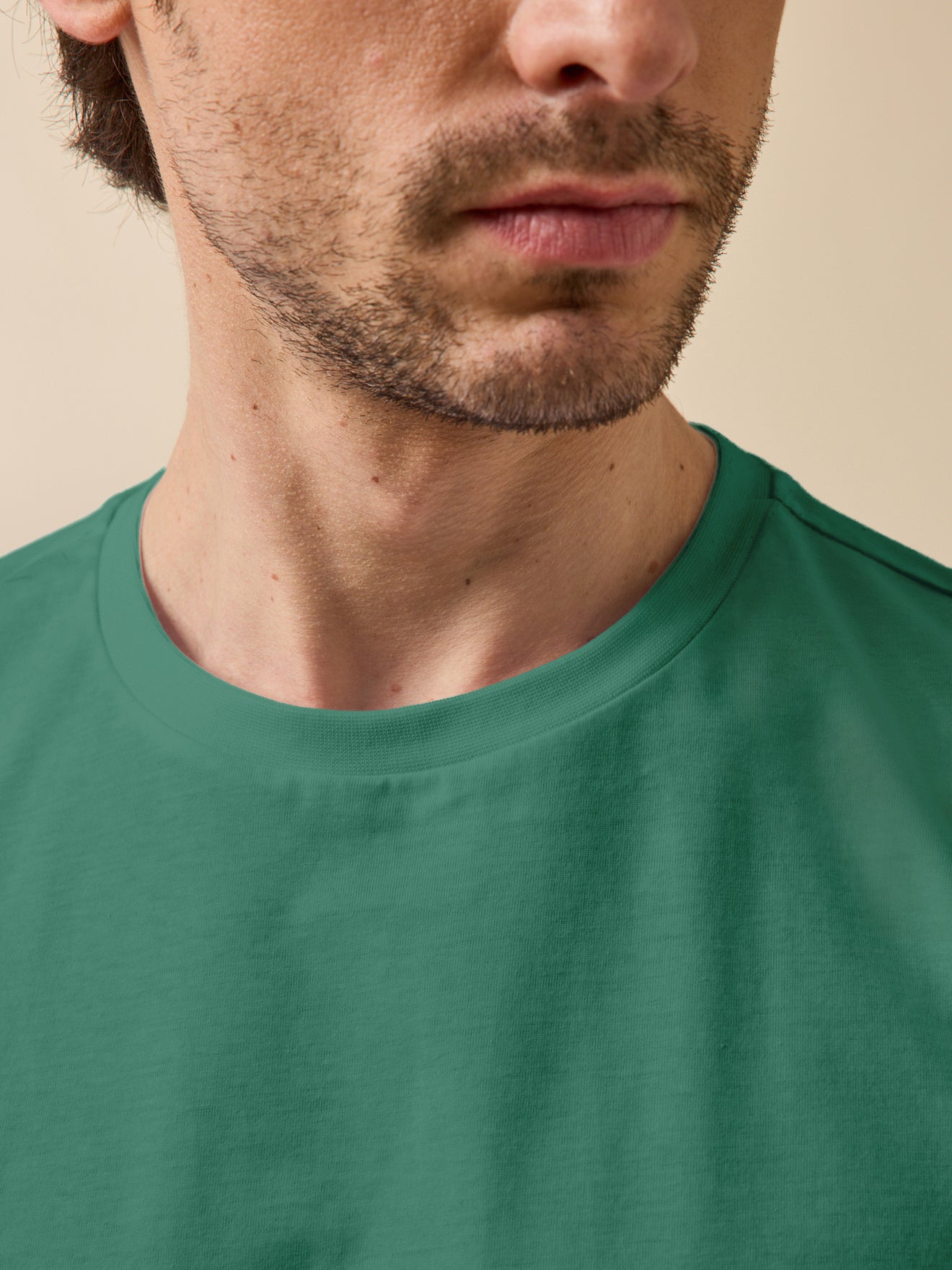 T-shirt uni homme coton biologique