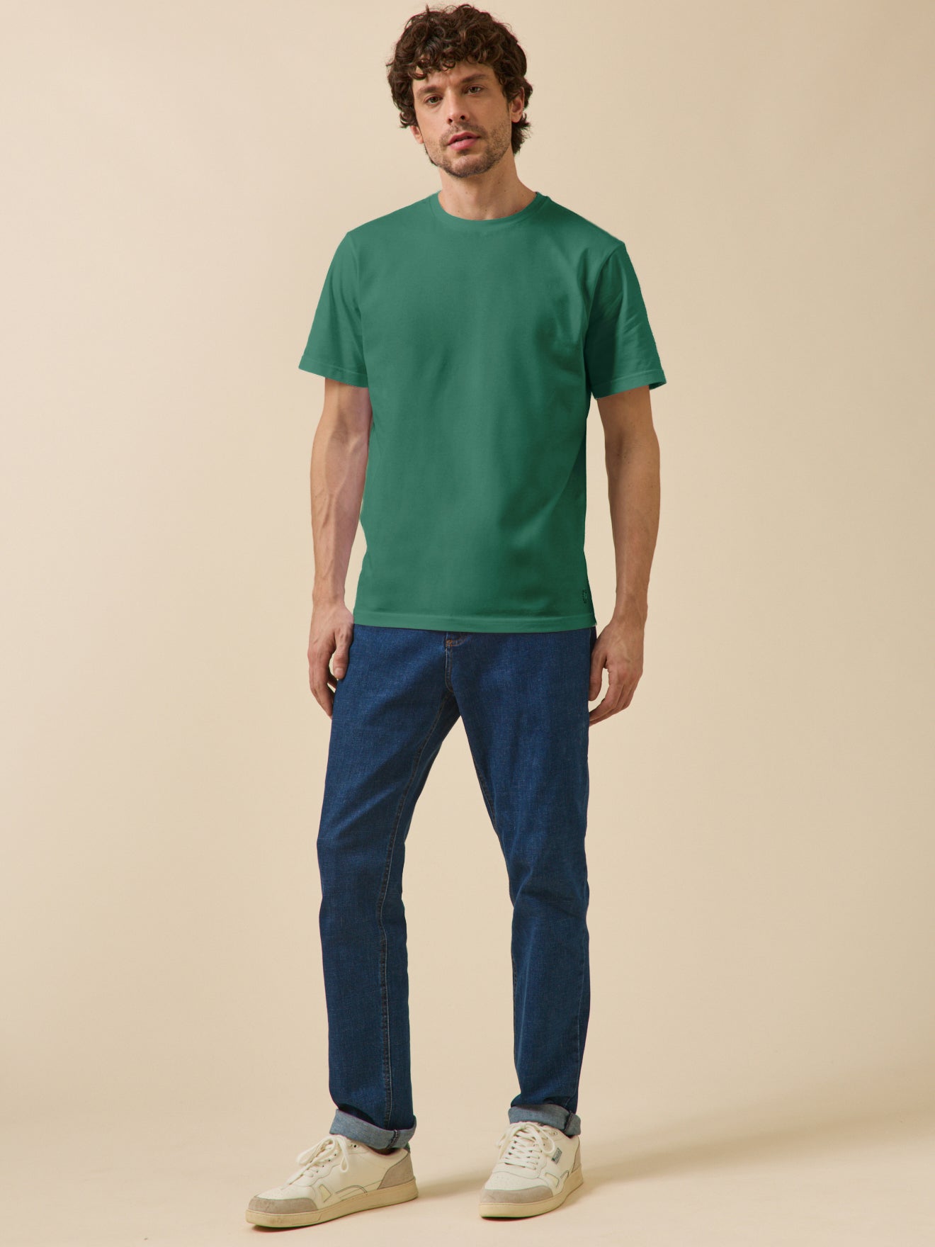 T-shirt uni homme coton biologique