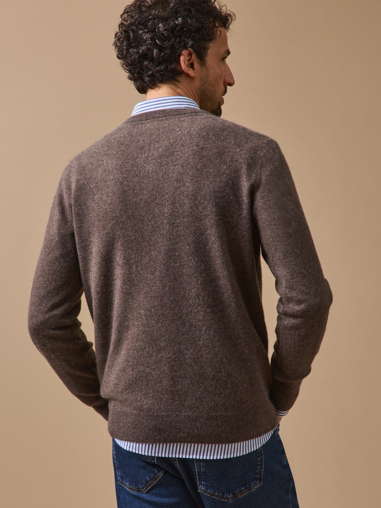 Men's V-neck sweater - The Cashmere Collection