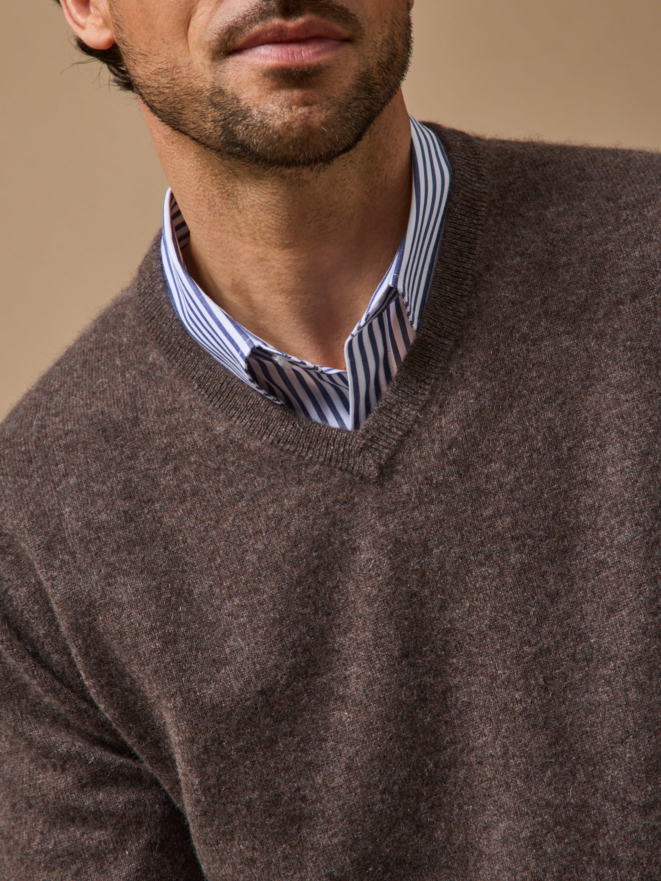 Men's V-neck sweater - The Cashmere Collection