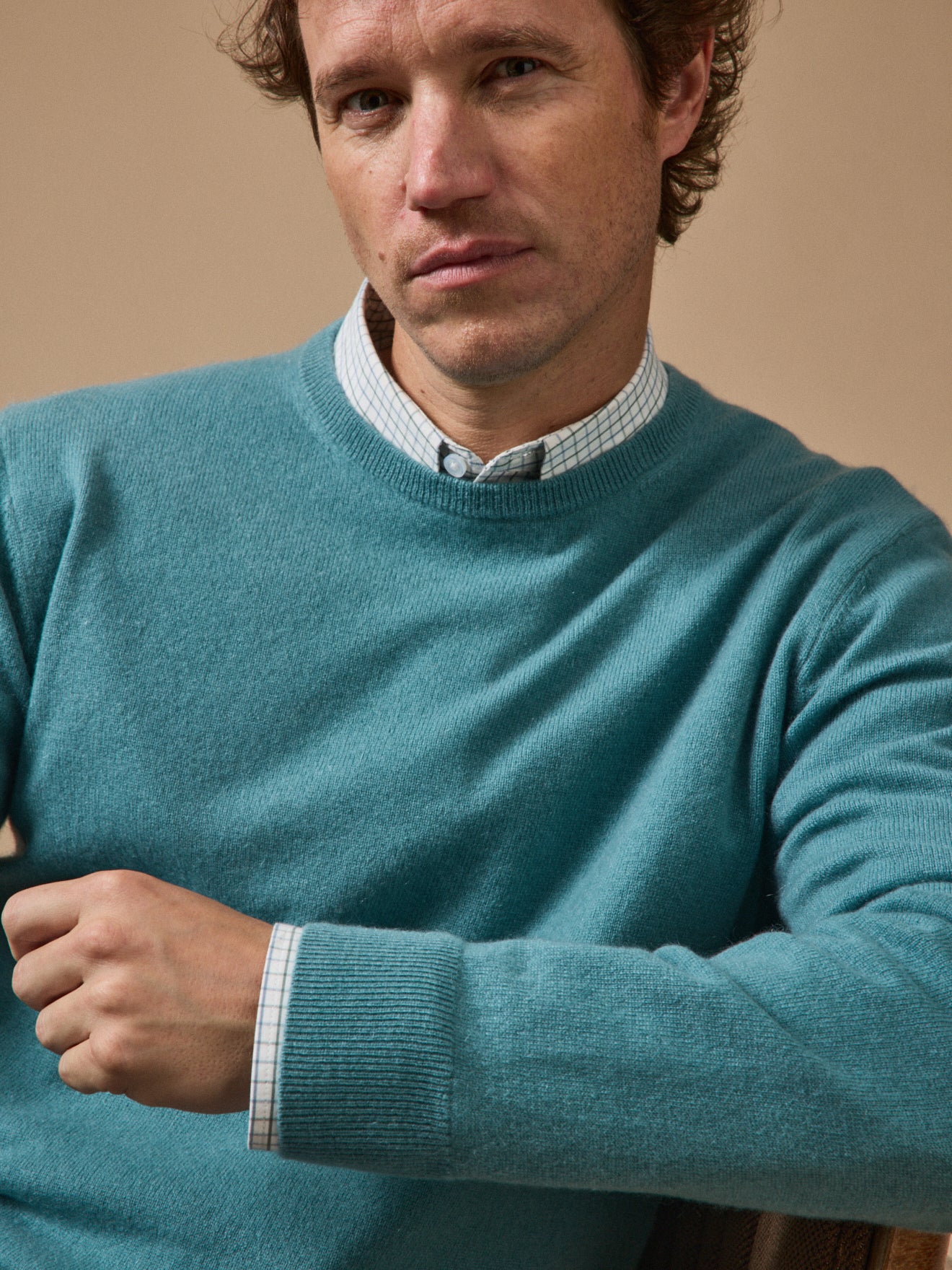 Pull col rond homme - Collection Cachemire