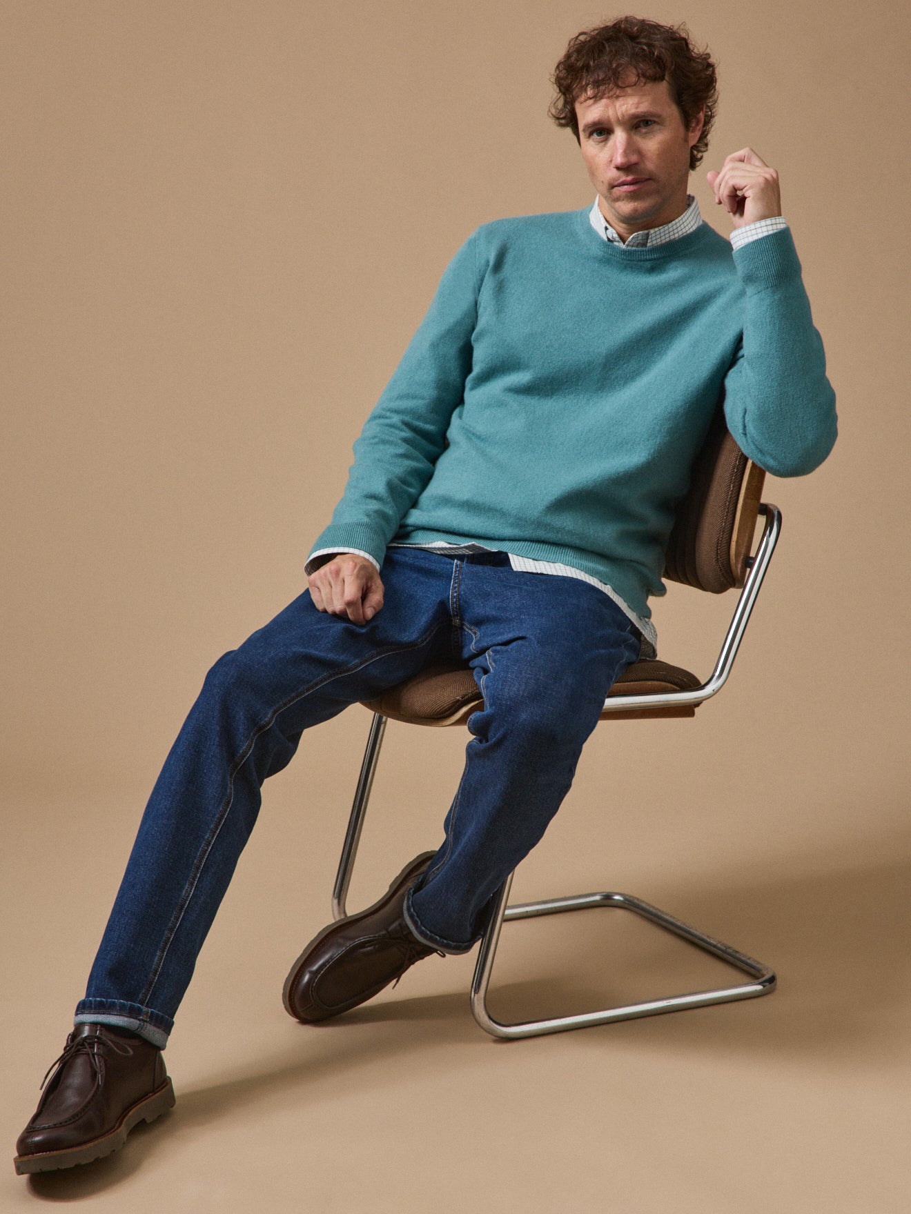 Pull col rond homme - Collection Cachemire