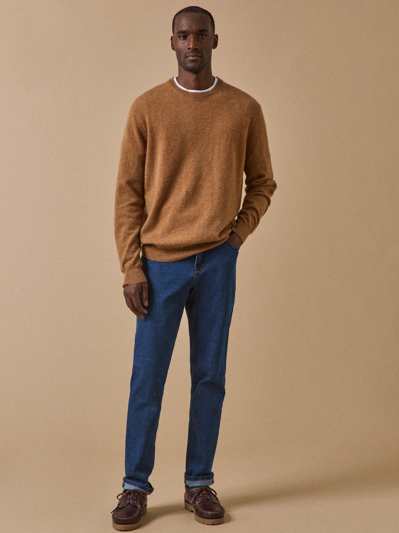 Pull col rond homme - Collection Cachemire