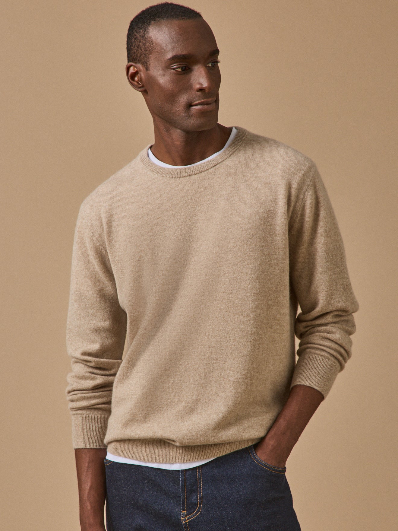 Pull col rond homme - Collection Cachemire