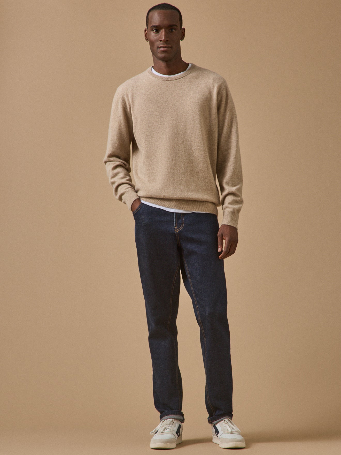 Pull col rond homme - Collection Cachemire