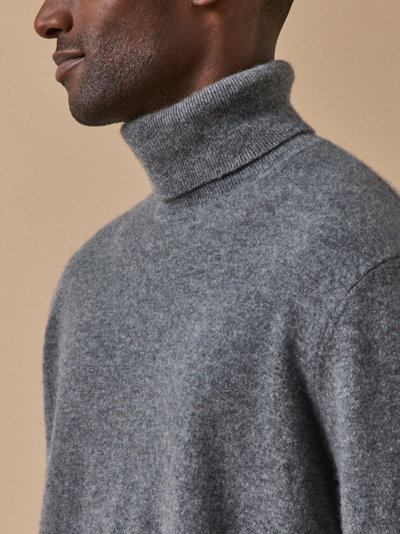Men's rollneck sweater - The Cashmere Collection