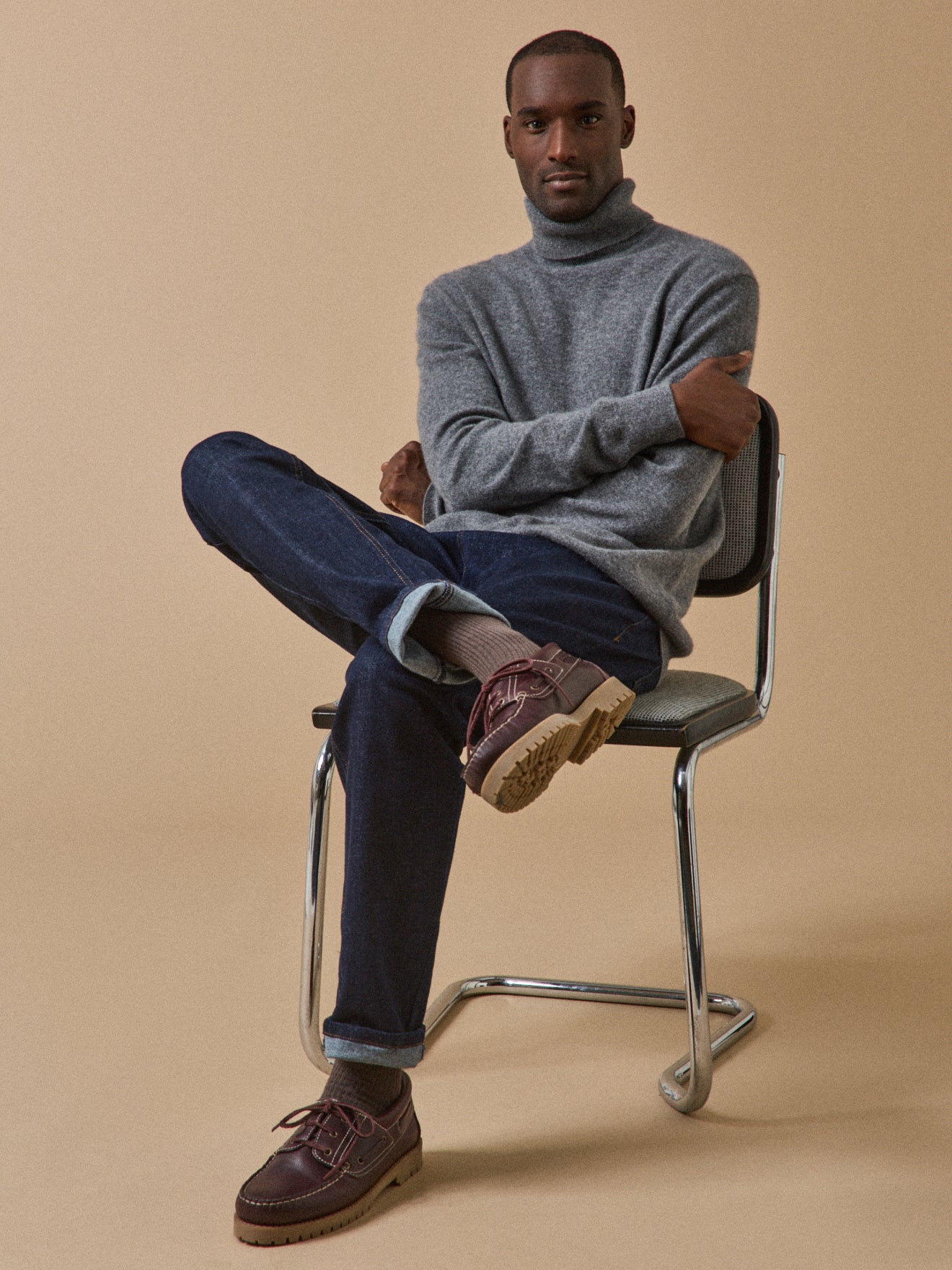 Men's rollneck sweater - The Cashmere Collection