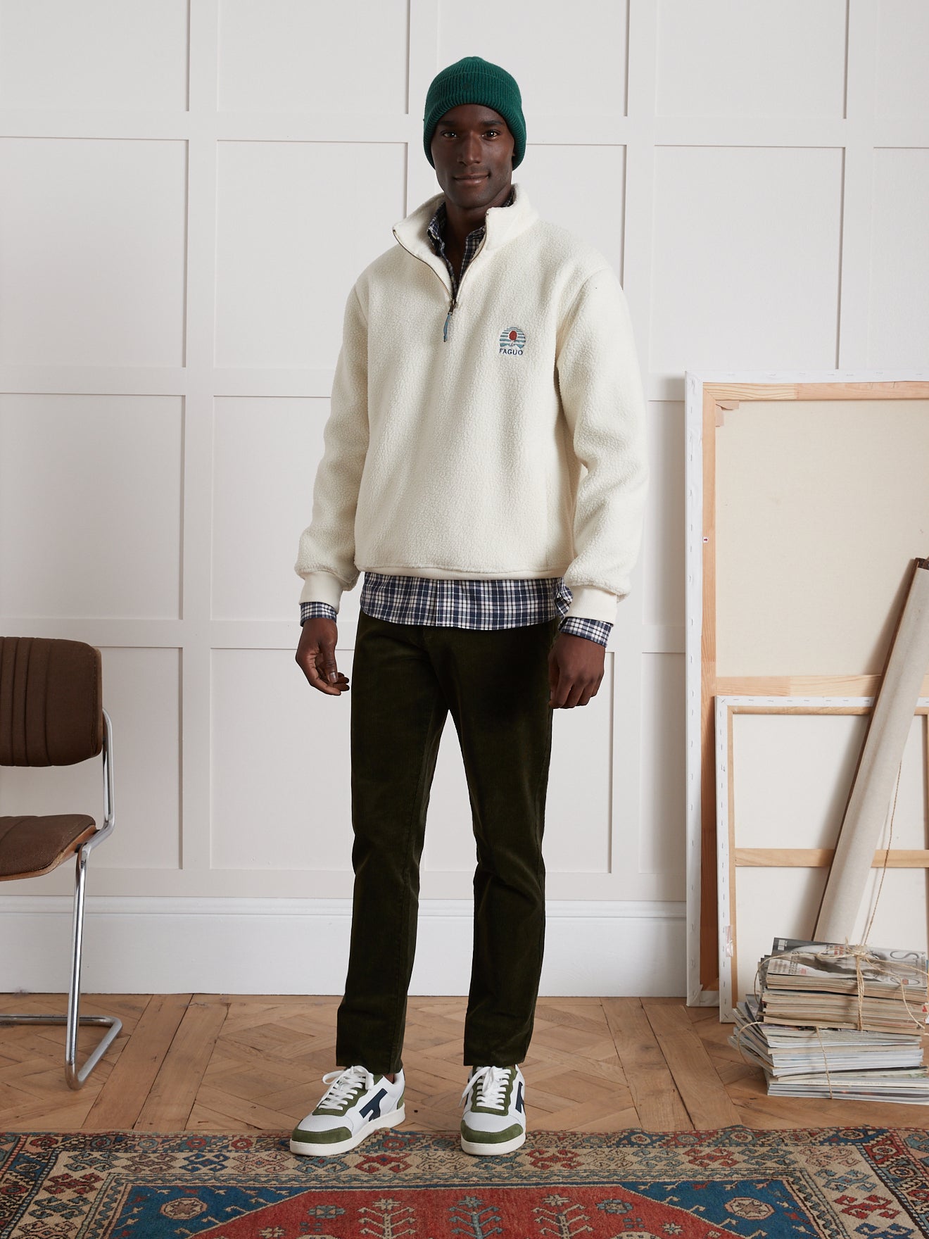 Pull polaire homme Aubiac - Collection Faguo