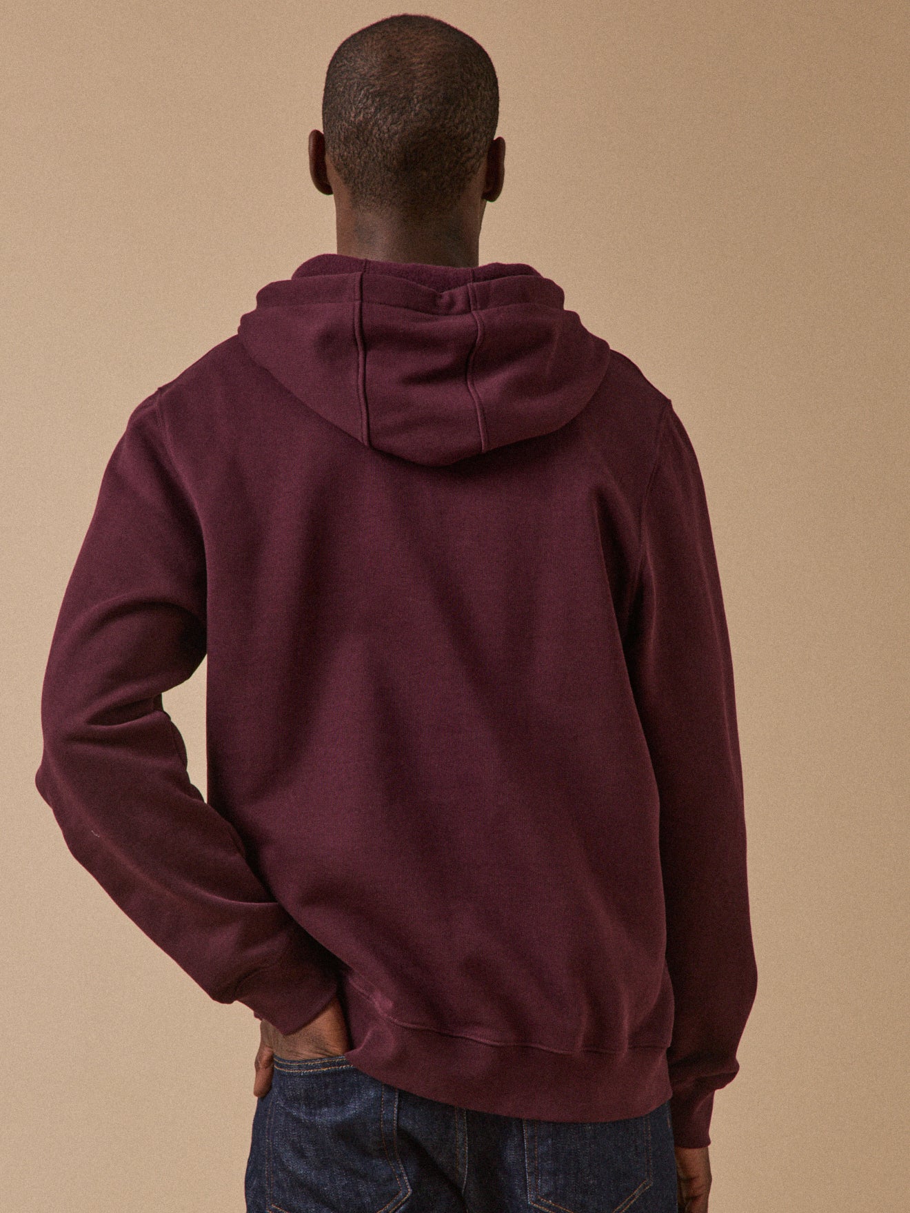 Men's organic cotton hoodie