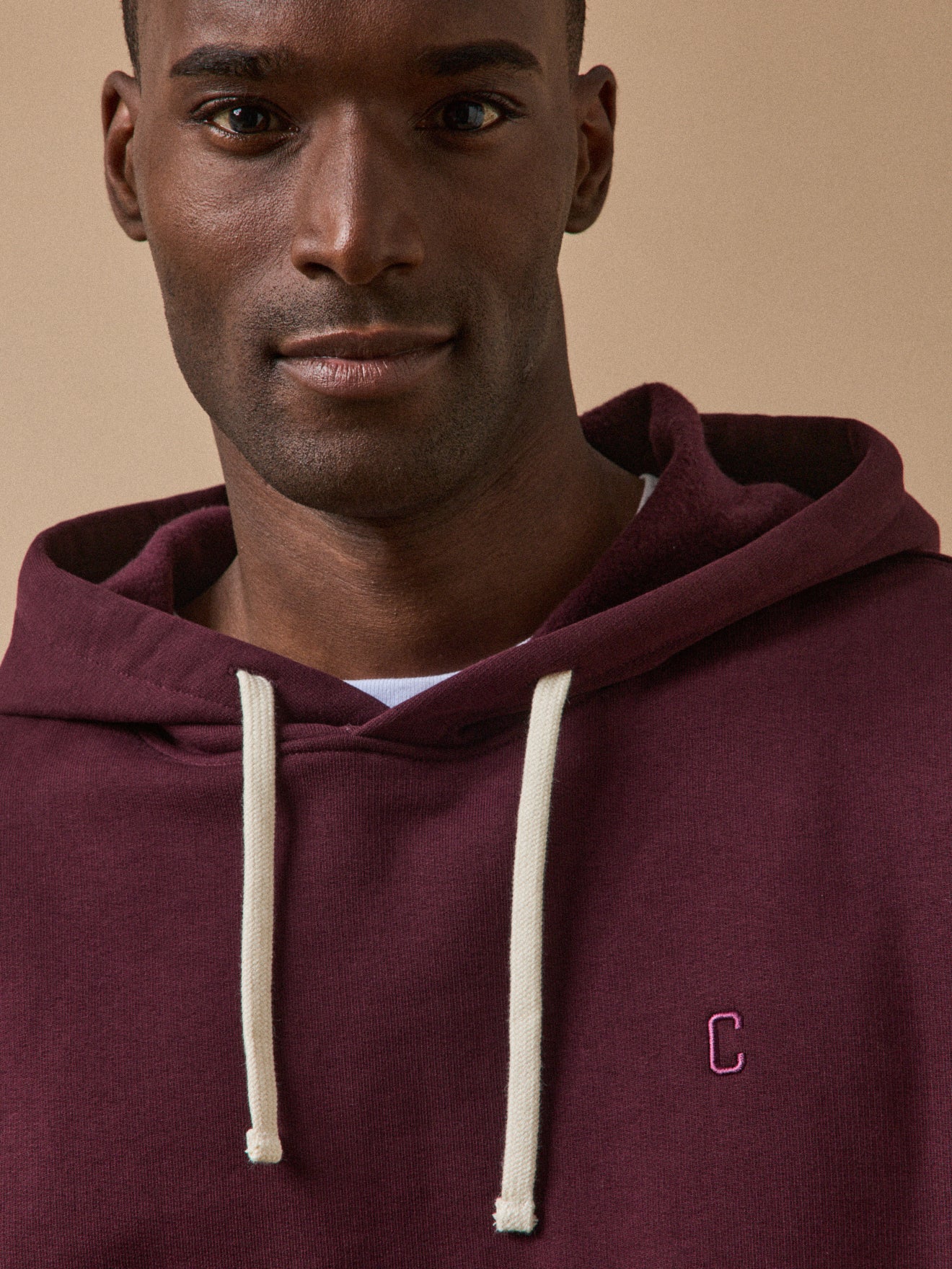 Men's organic cotton hoodie