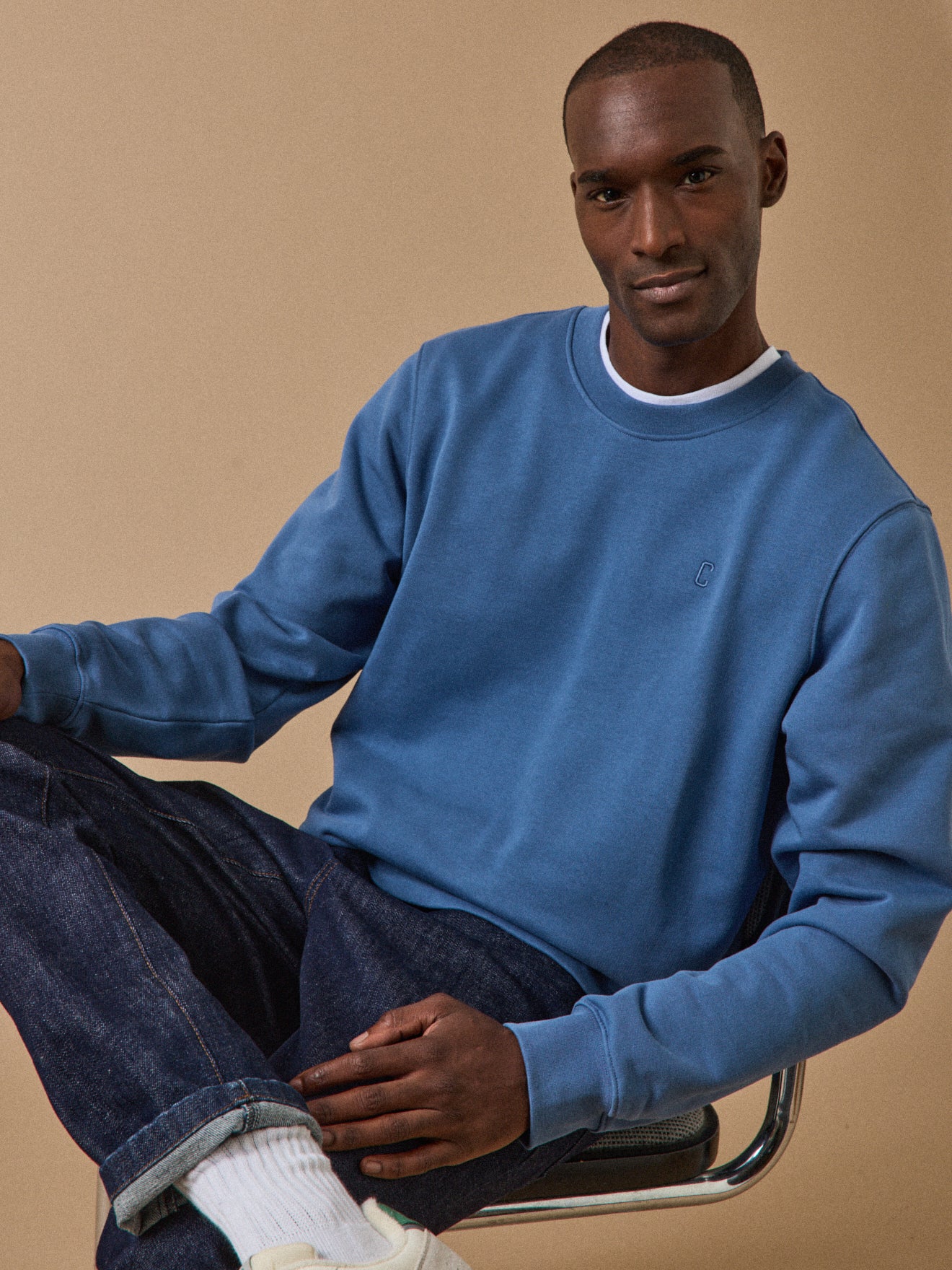 Sweat molleton homme coton biologique