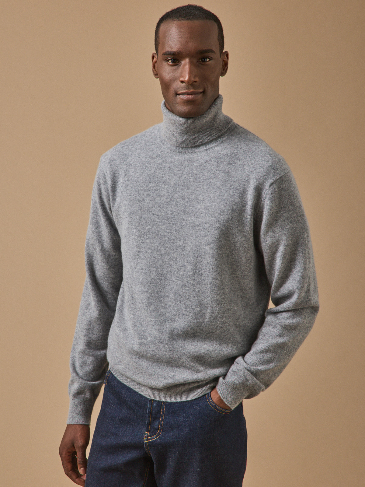 Men's rollneck sweater - The Cashmere Collection