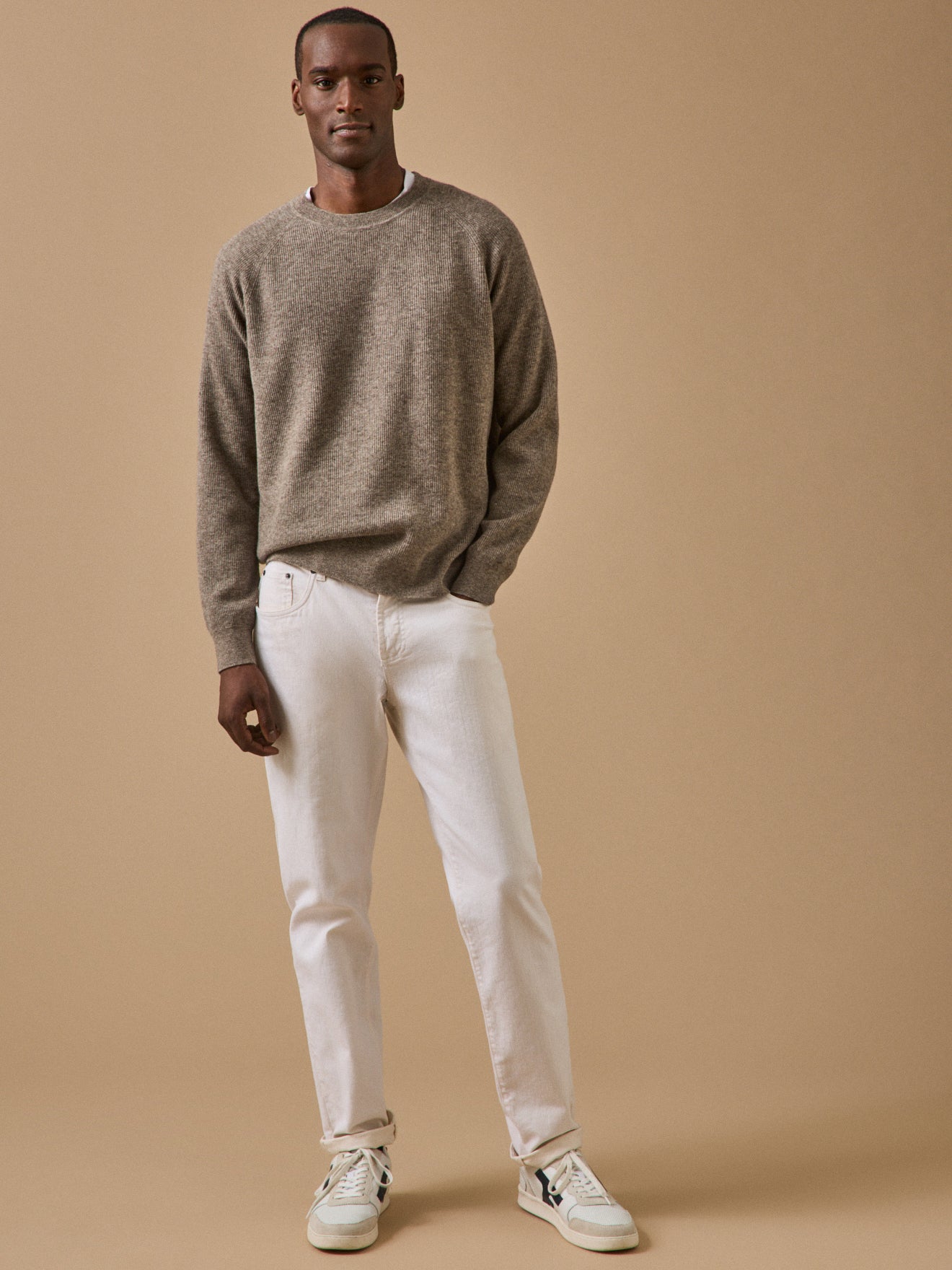 Pull fin chaud homme