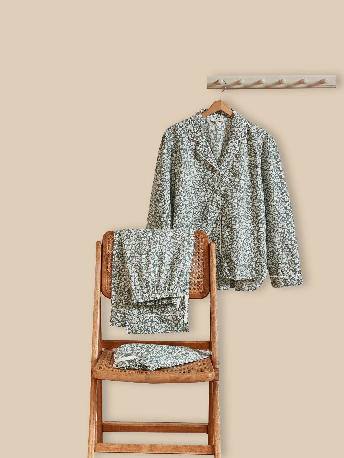 Women's floral-print pyjamas