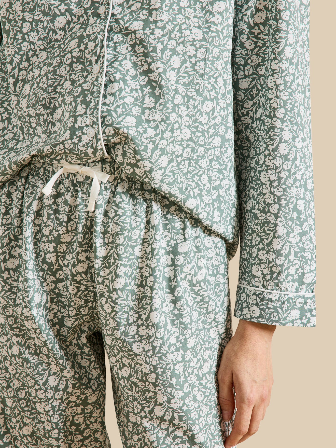 Women's floral-print pyjamas