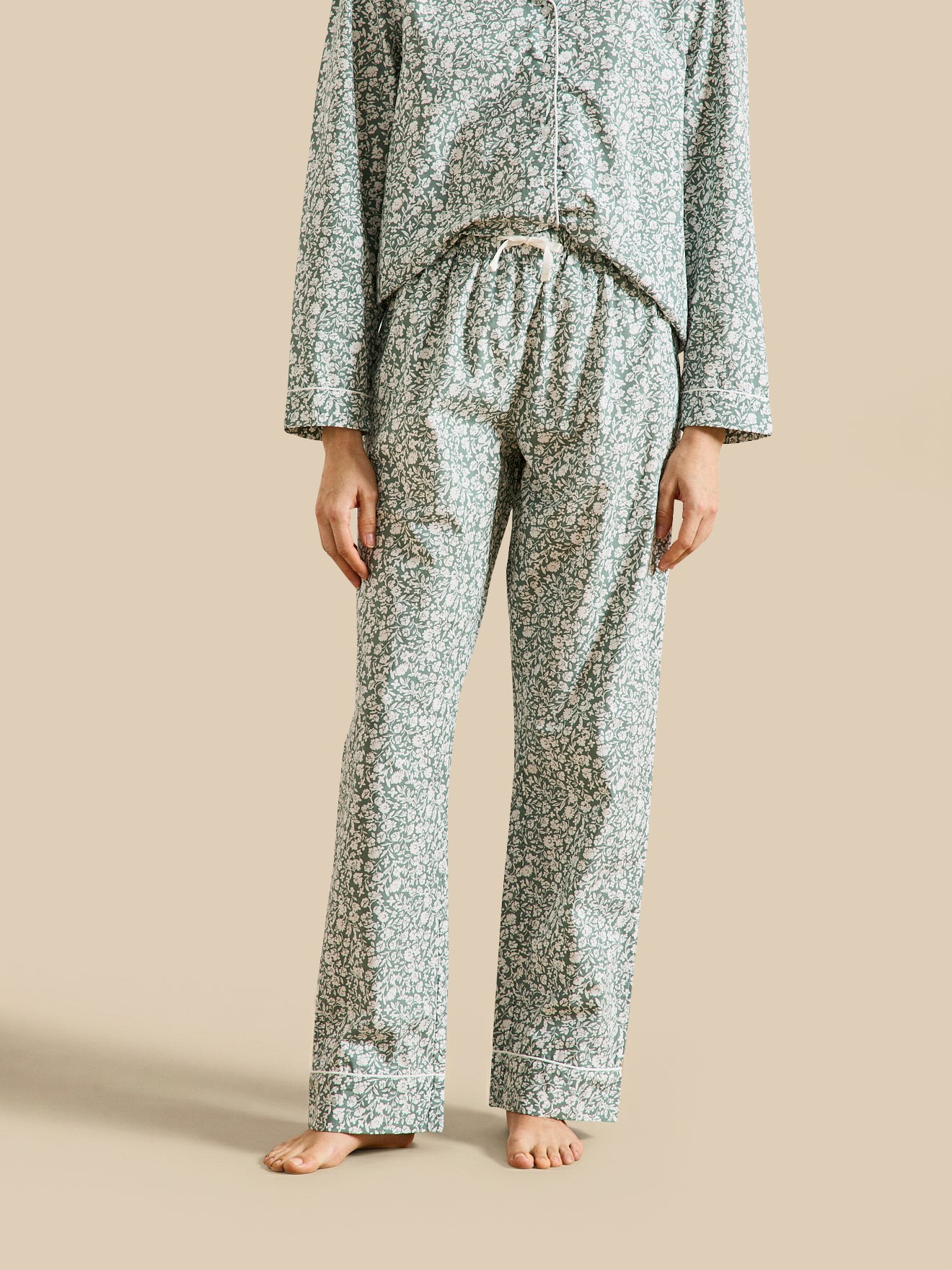 Women's floral-print pyjamas
