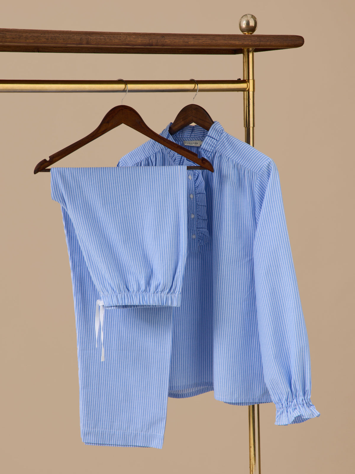 Pyjama rayé femme