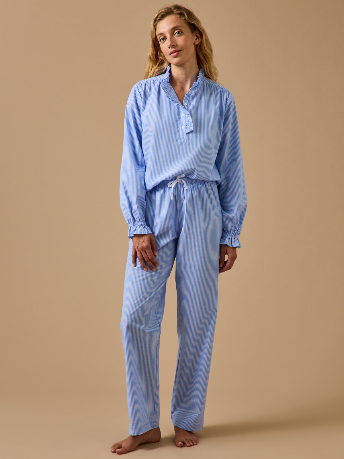Pyjama rayé femme