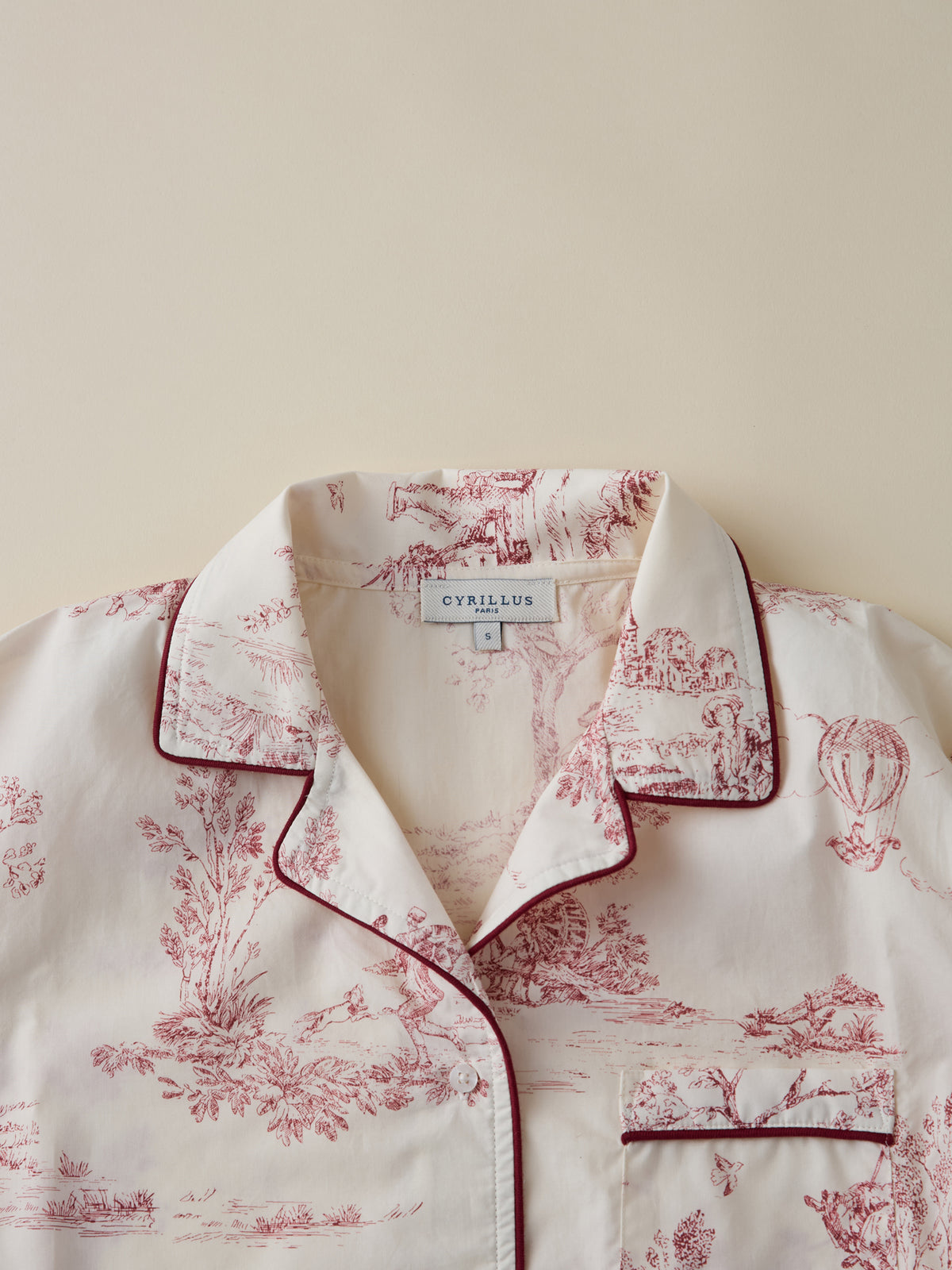 Women's Jouy-inspired pyjamas - The Marquise Anniversary Collection