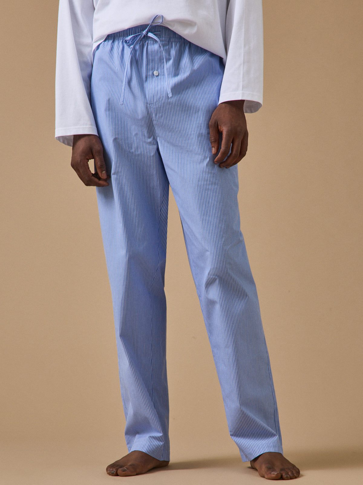 Men's dual-fabric pyjamas