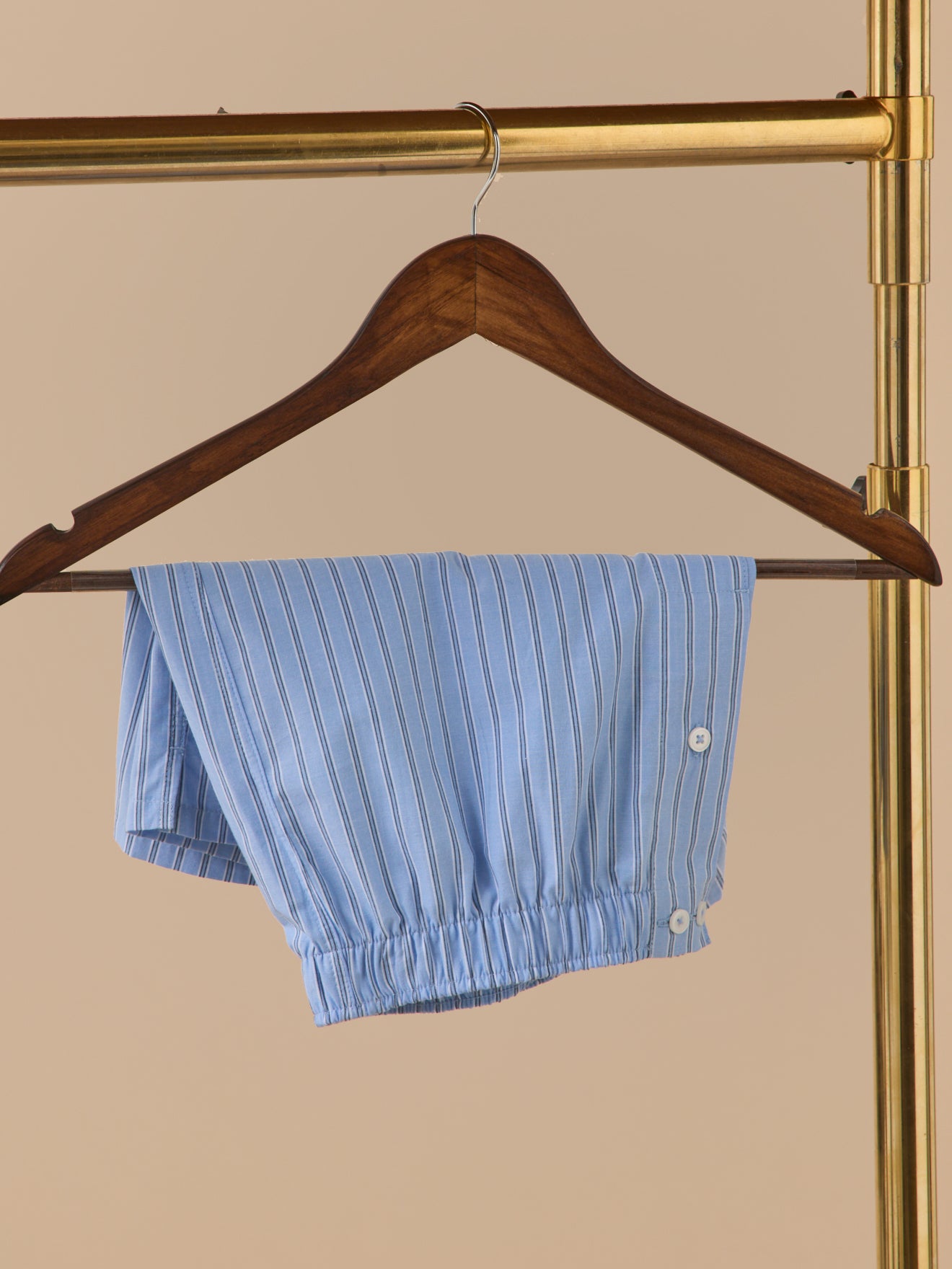Men's striped cotton boxer shorts