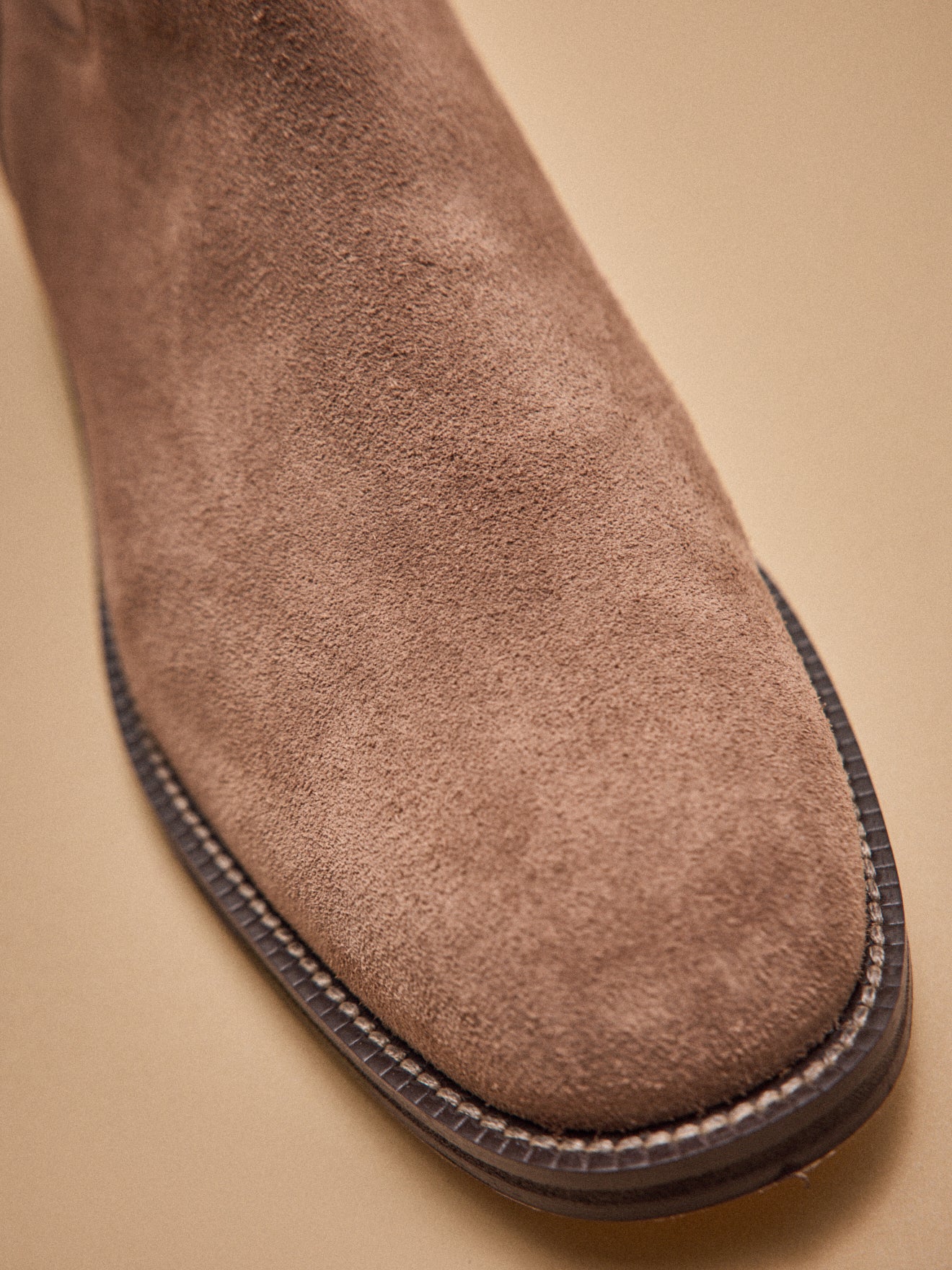 Women's suede leather Camargue-style boots