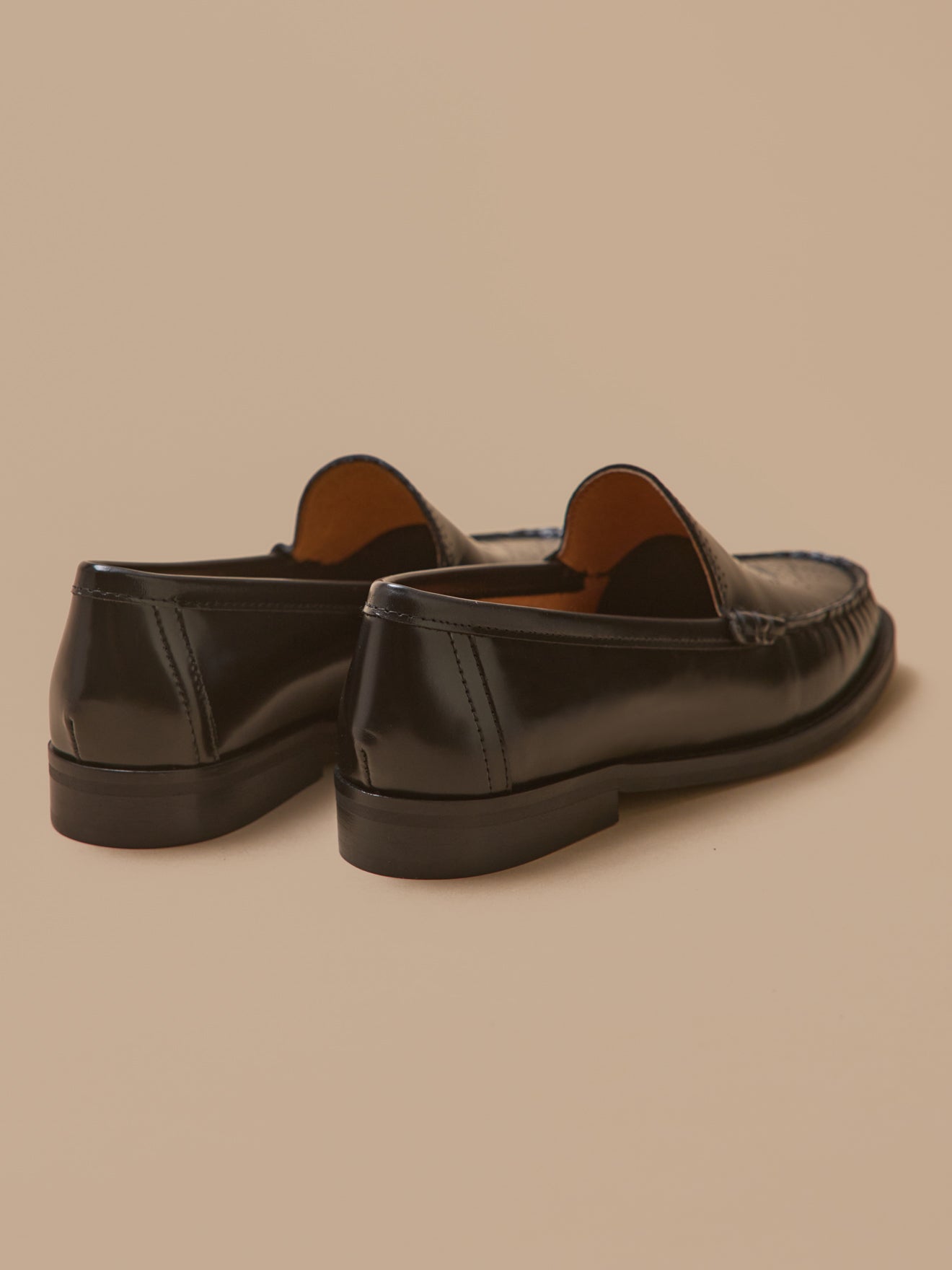 Women's leather loafers